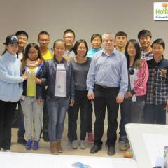 Training for students of the Inner Mongolia Agricultural University from China