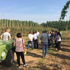 Chinese Tree nursery Business Tour in June 2017