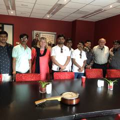 Value chain exposure visit of tomato stakeholders from the district Narayangaon