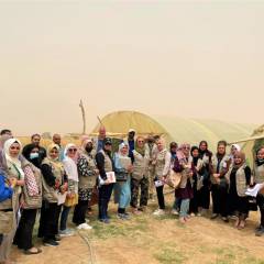 Training for female engineers in Iraq